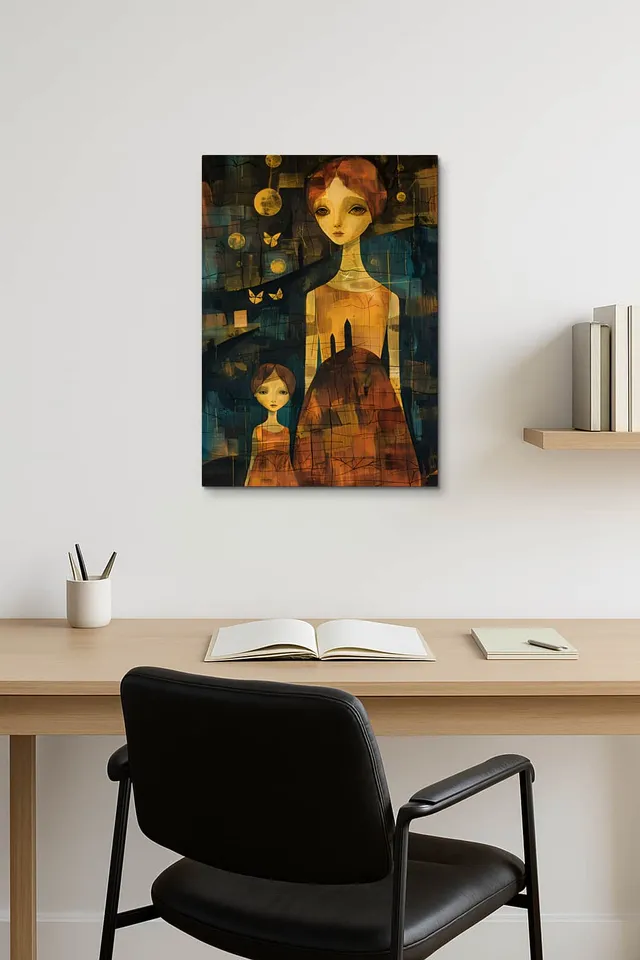 Calisma Modernist Oak Desk