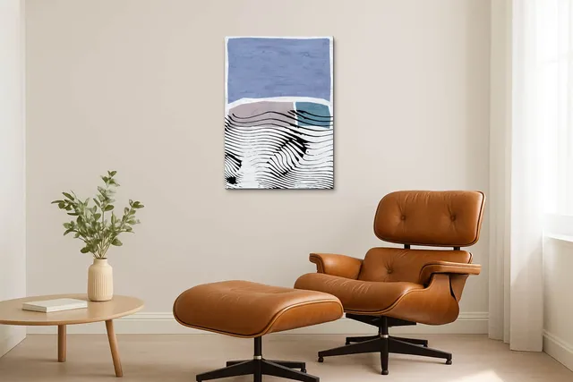 Living Modern Caramel Eames Solo Ls