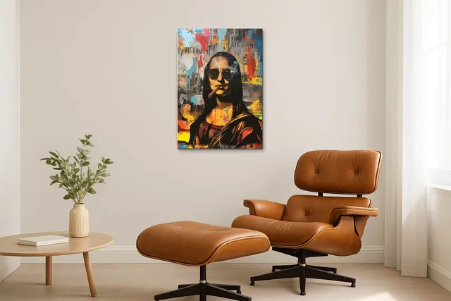 Living Modern Caramel Eames Solo Ls