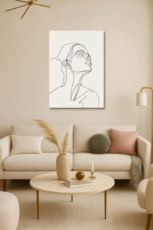 Living Room Salon Decor Cream Armchair Pair