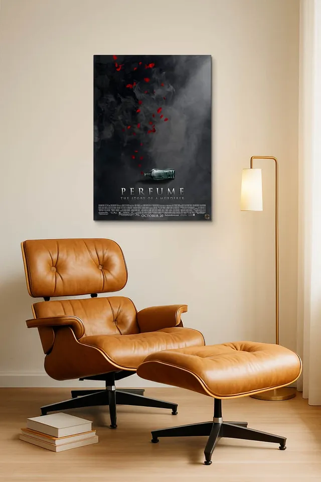 Living Room Okuma Caramel Eames Lounge