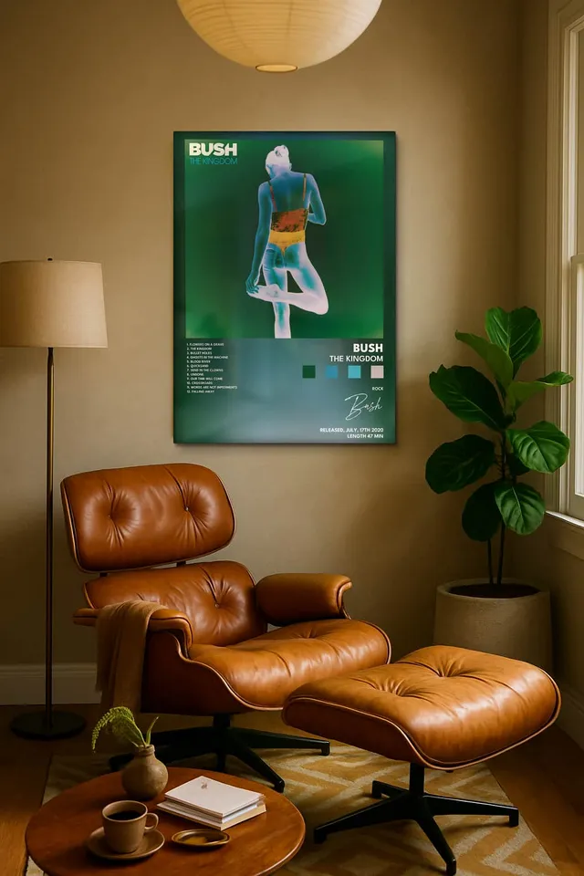 Living Room Calisma Midcentury Eames Corner