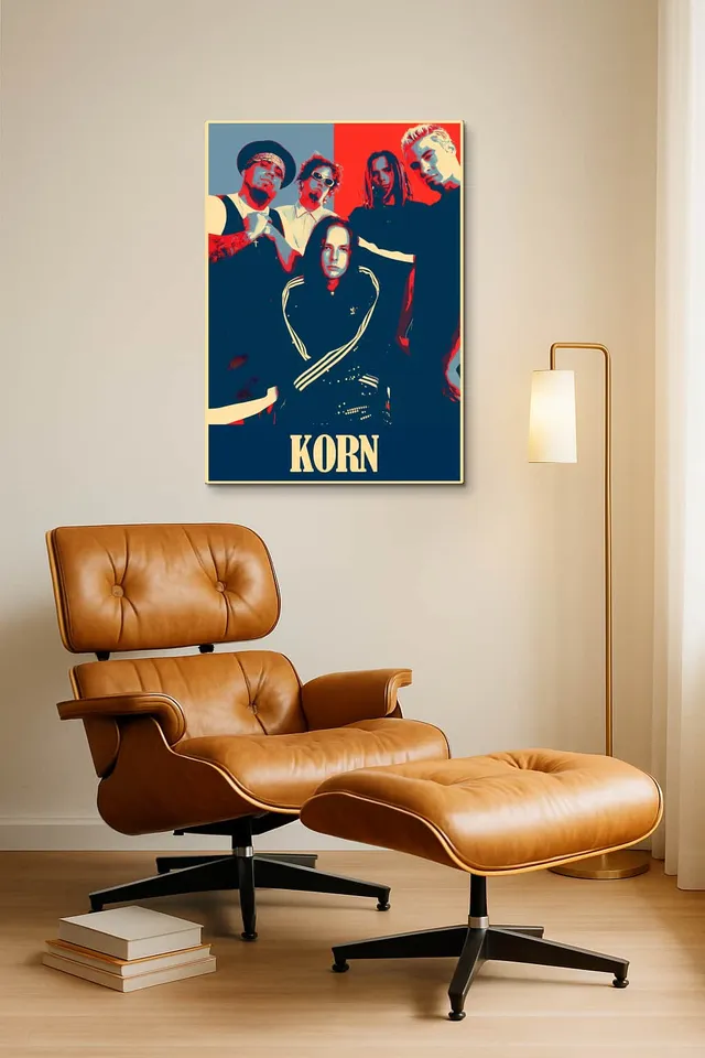 Living Room Okuma Caramel Eames Lounge