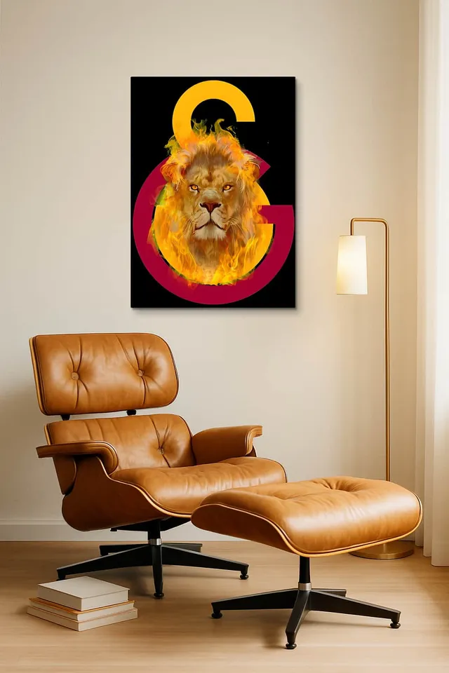 Living Room Okuma Caramel Eames Lounge