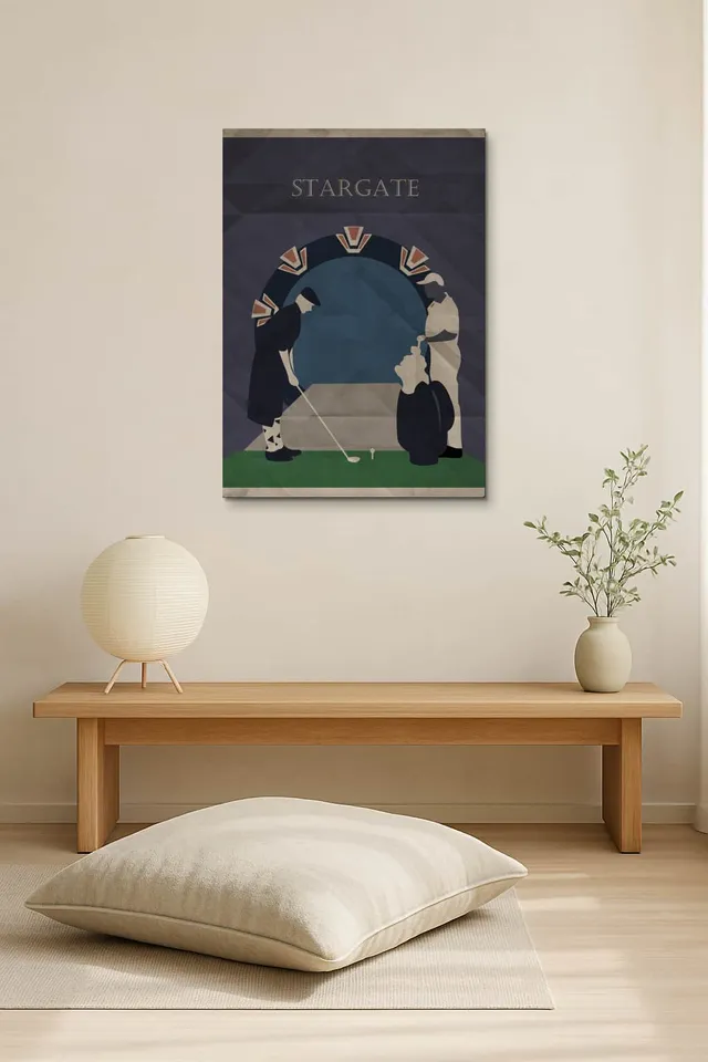 Living Room Salon Japandi Bright Corner