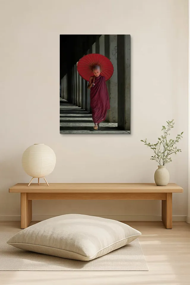 Living Room Salon Japandi Bright Corner