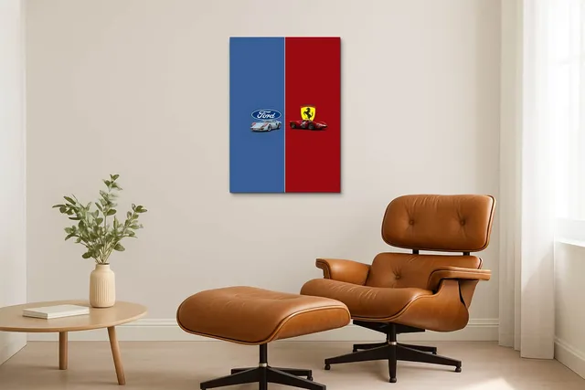 Living Modern Caramel Eames Solo Ls