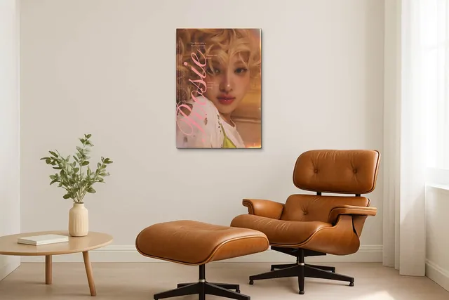 Living Modern Caramel Eames Solo Ls