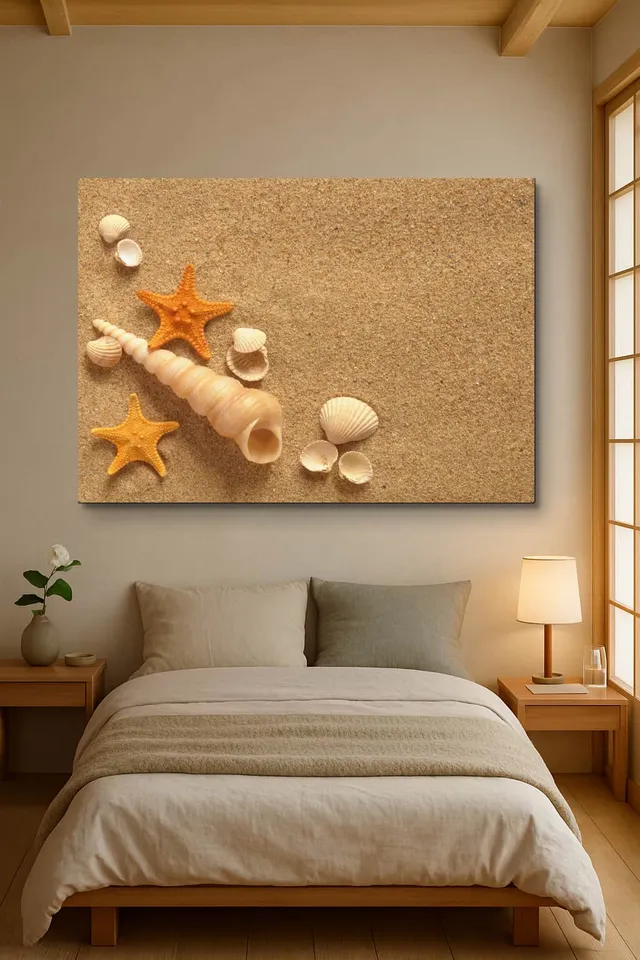 Japandi Linen Bedroom