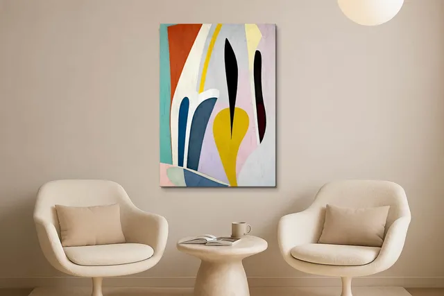 Living Modern Twin Tulip Chairs Ls