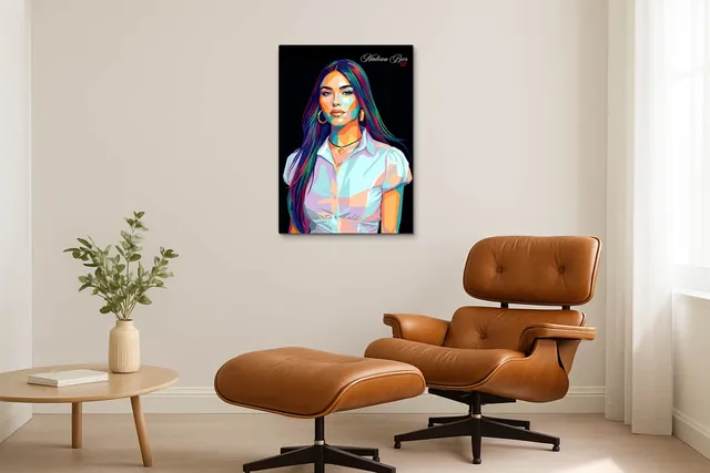 Living Modern Caramel Eames Solo Ls