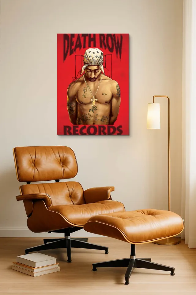 Living Room Okuma Caramel Eames Lounge