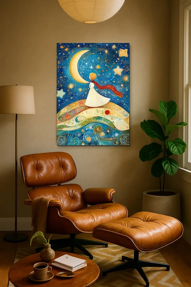 Living Room Calisma Midcentury Eames Corner