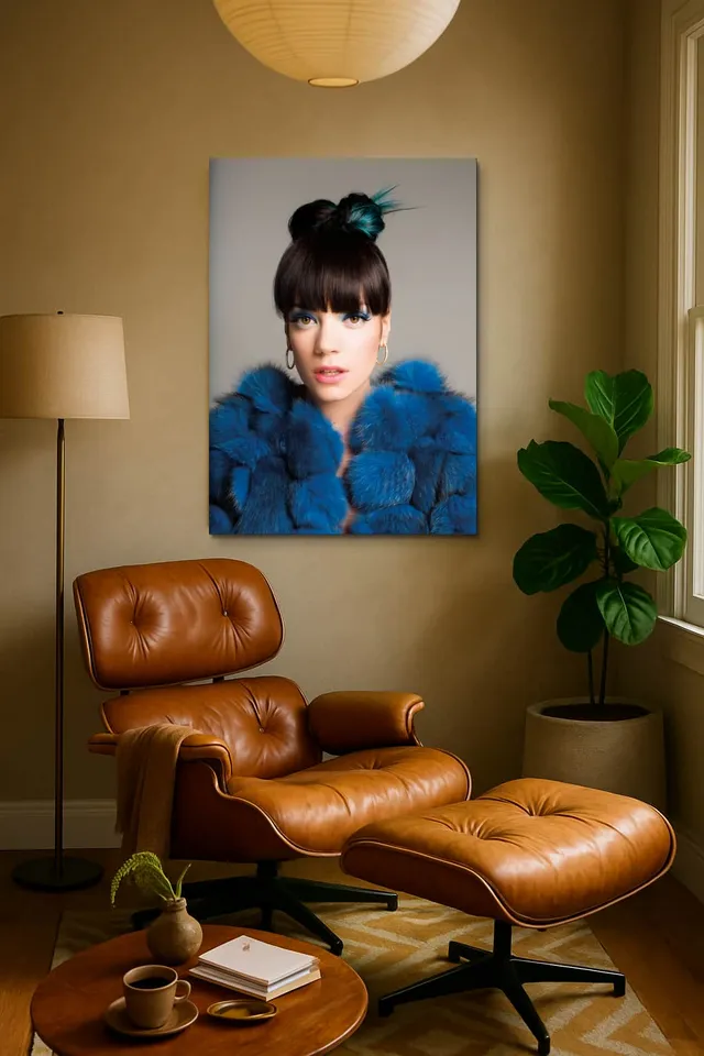 Living Room Calisma Midcentury Eames Corner