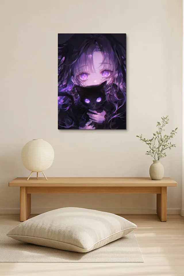 Living Room Salon Japandi Bright Corner