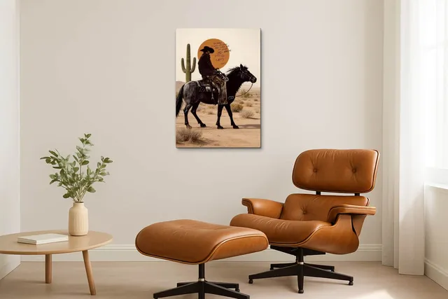 Living Modern Caramel Eames Solo Ls