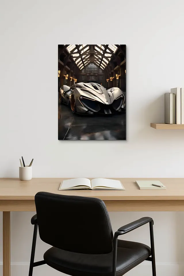 Calisma Modernist Oak Desk