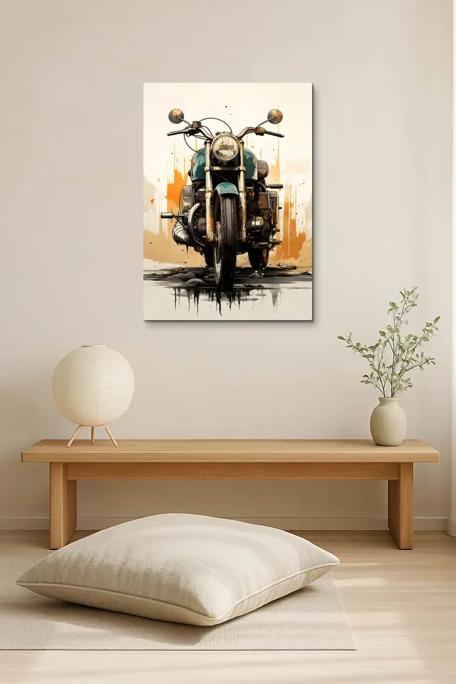 Living Room Salon Japandi Bright Corner