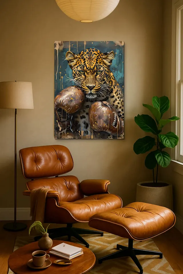 Living Room Calisma Midcentury Eames Corner