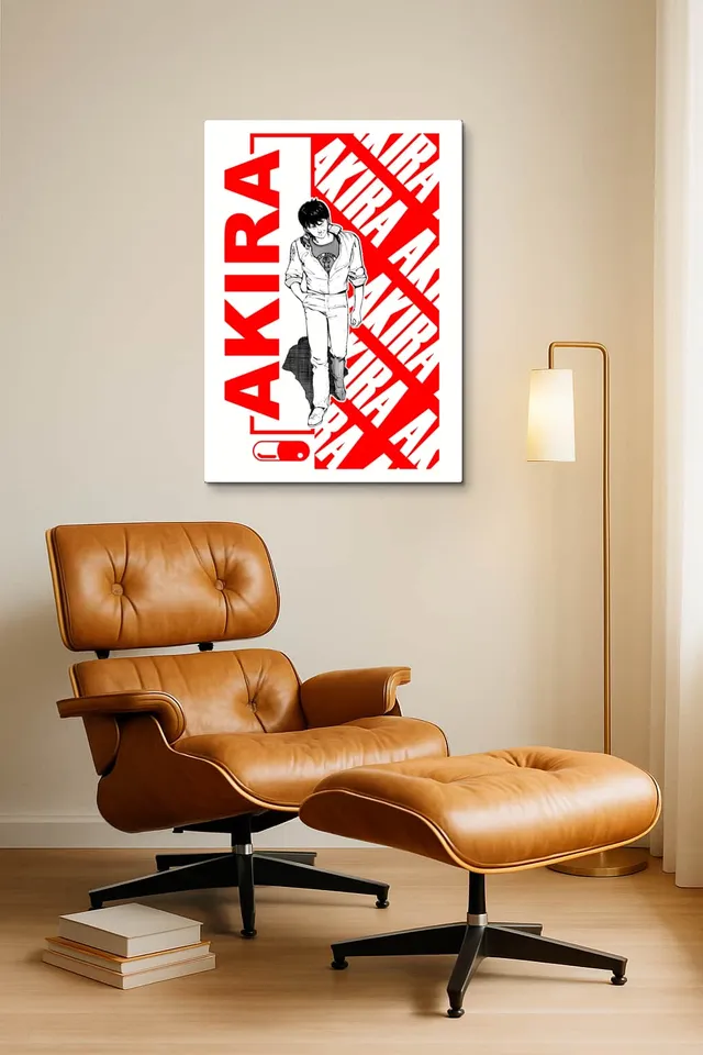 Living Room Okuma Caramel Eames Lounge