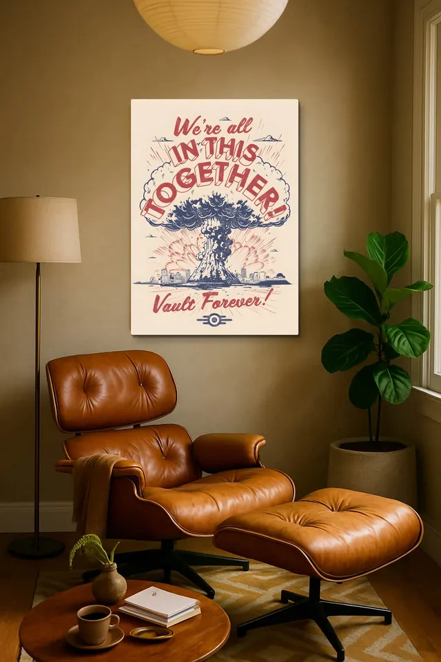 Living Room Calisma Midcentury Eames Corner