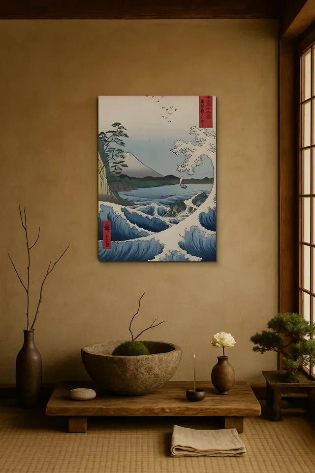 Living Room Wabi Stone Bowl