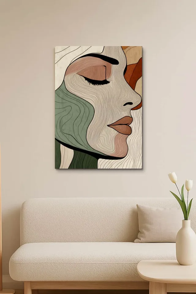 Living Room Salon Nordic Pure White