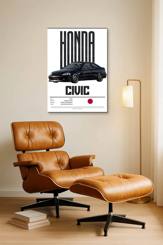 Living Room Okuma Caramel Eames Lounge
