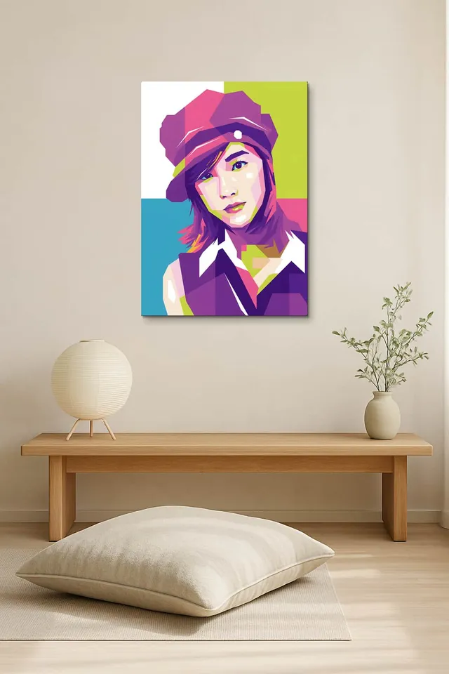 Living Room Salon Japandi Bright Corner