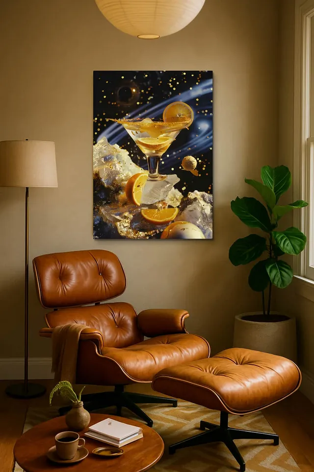 Living Room Calisma Midcentury Eames Corner