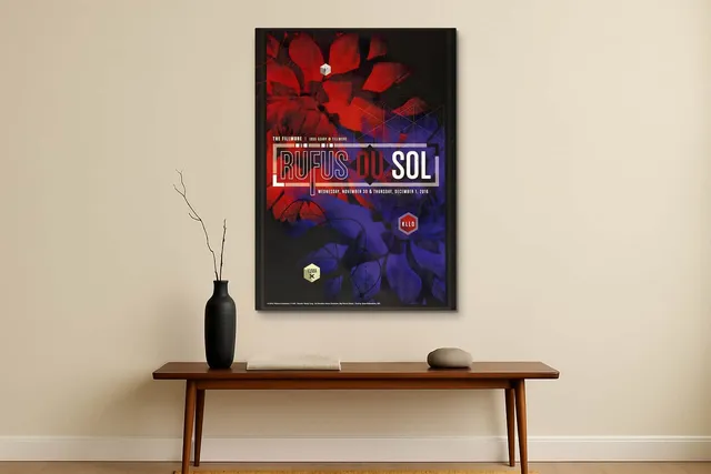 Living Modern Slim Walnut Console Only Ls