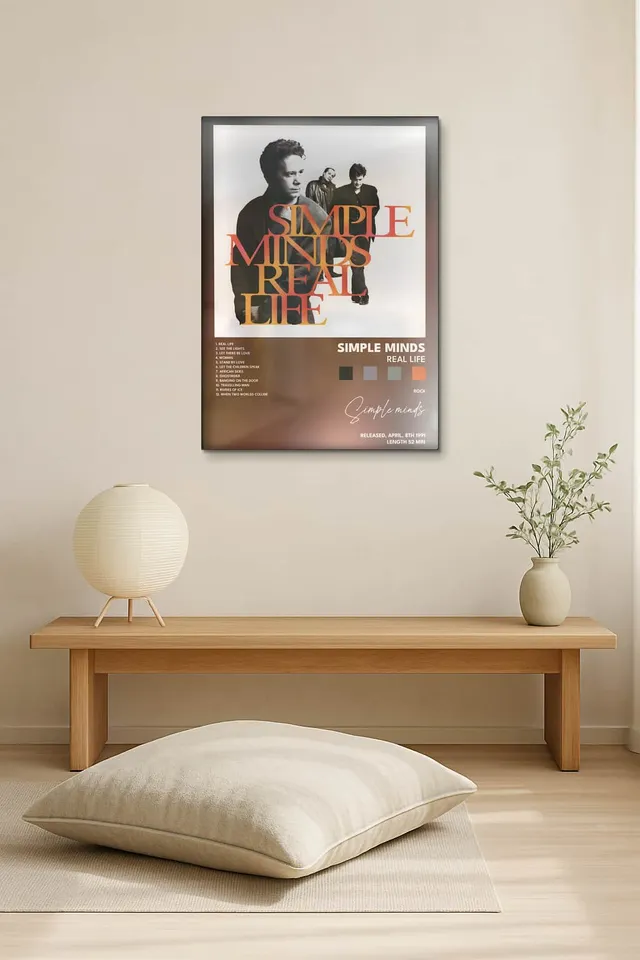 Living Room Salon Japandi Bright Corner