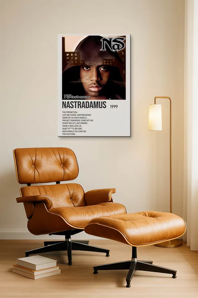 Living Room Okuma Caramel Eames Lounge