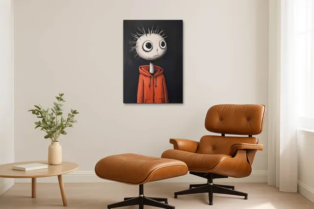 Living Modern Caramel Eames Solo Ls
