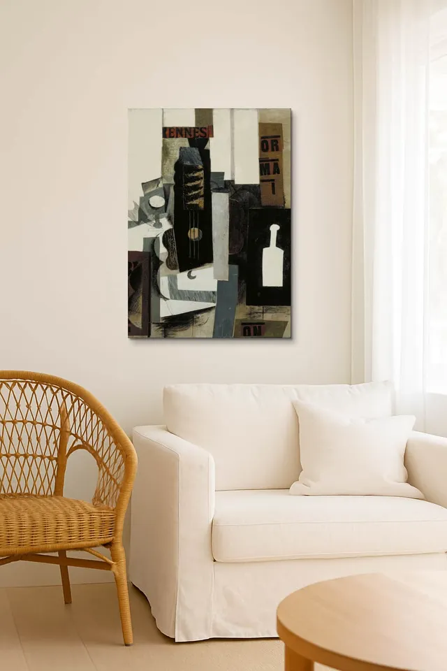 Living Room Salon Coastal Rattan Airy