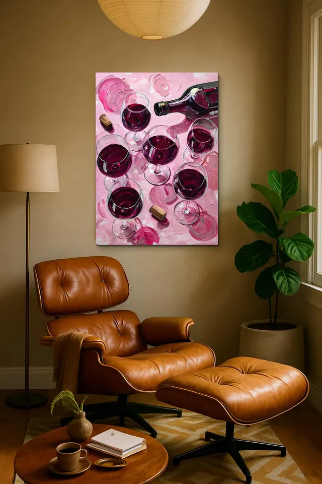 Living Room Calisma Midcentury Eames Corner