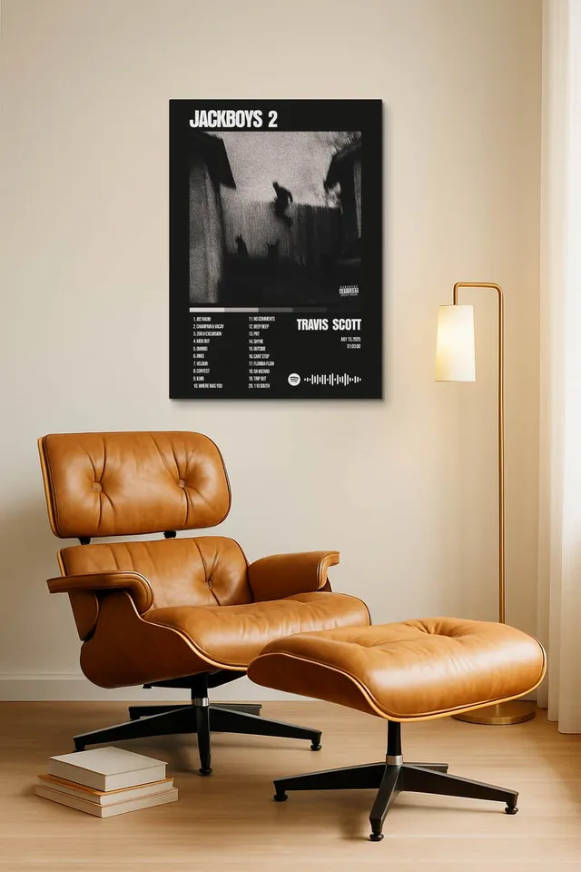 Living Room Okuma Caramel Eames Lounge