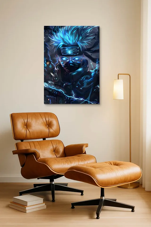 Living Room Okuma Caramel Eames Lounge