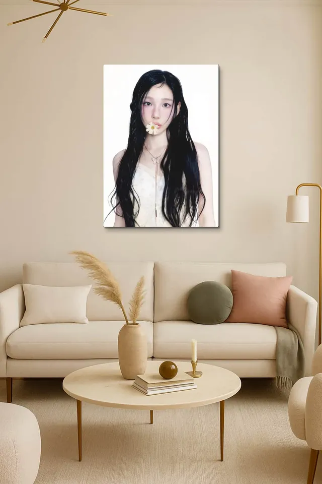 Living Room Salon Decor Cream Armchair Pair