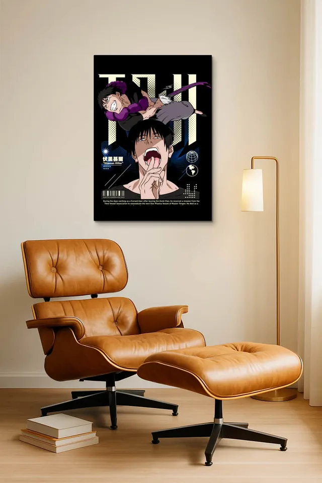 Living Room Okuma Caramel Eames Lounge