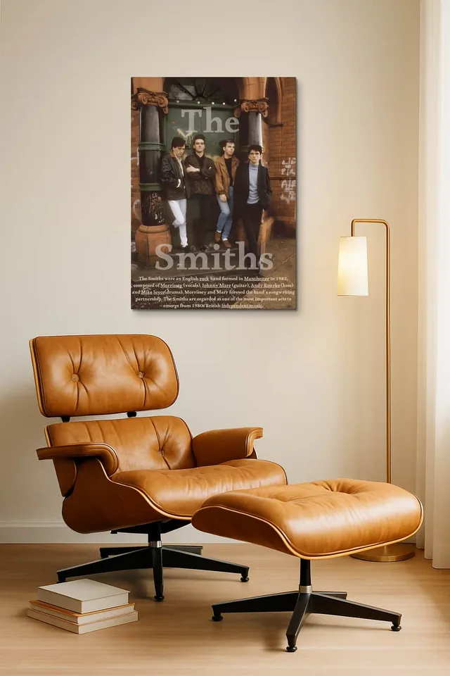 Living Room Okuma Caramel Eames Lounge