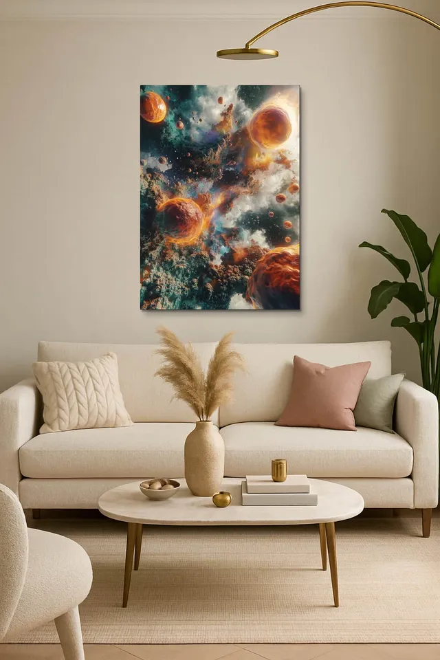 Living Room Salon Decor Italian Marble Sehpa