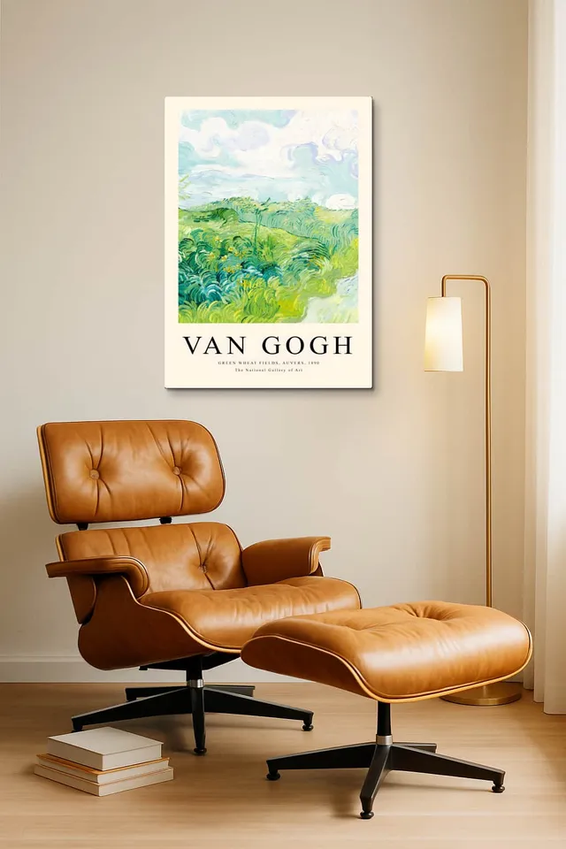 Living Room Okuma Caramel Eames Lounge