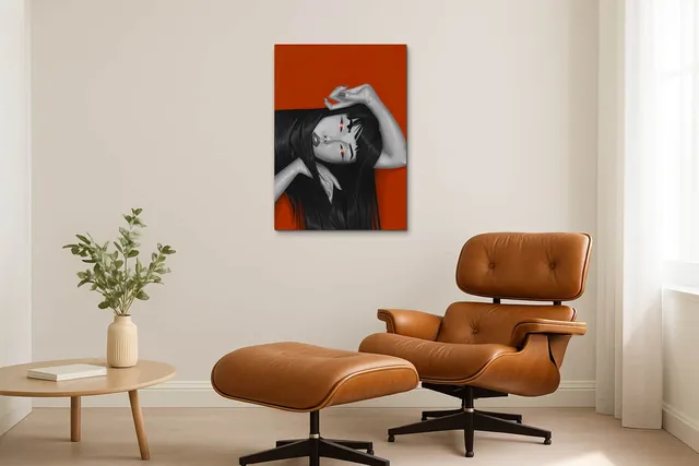 Living Modern Caramel Eames Solo Ls