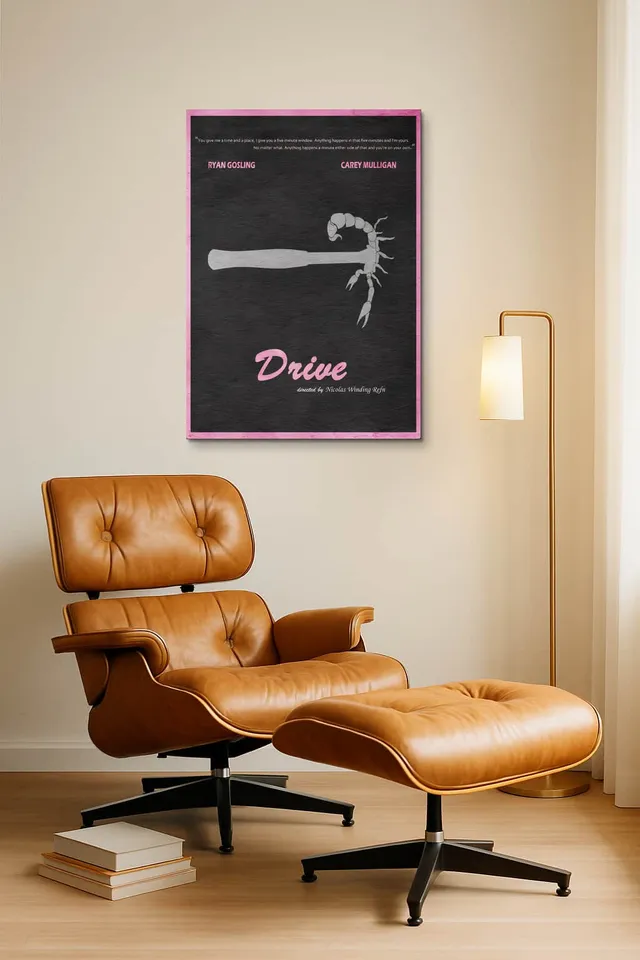Living Room Okuma Caramel Eames Lounge