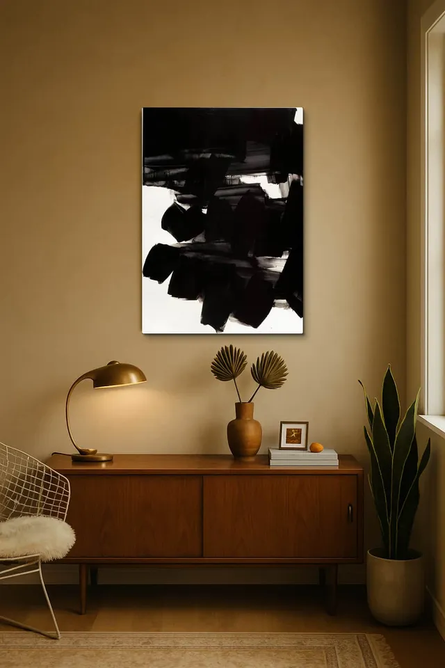 Living Room Midcentury Walnut Credenza