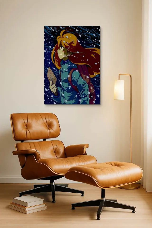 Living Room Okuma Caramel Eames Lounge