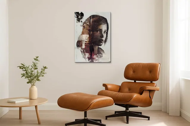 Living Modern Caramel Eames Solo Ls