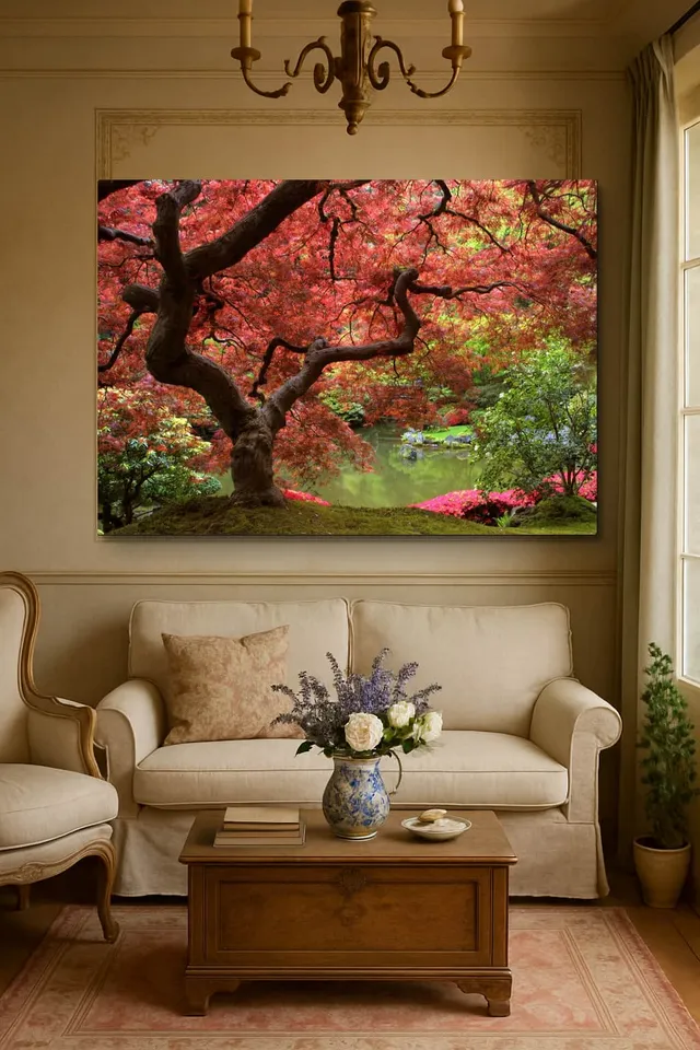 Living Room Salon French Country