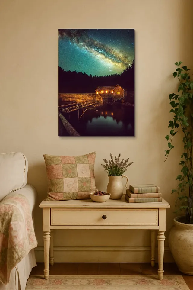 Living Room Cozy Cottage Living